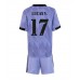 Cheap Real Madrid Lucas Vazquez #17 Away Football Kit Children 2022-23 Short Sleeve (+ pants)